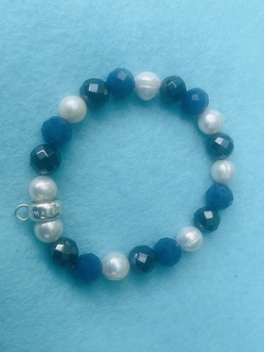 Thomas sabo pearl blue beads - thomas,