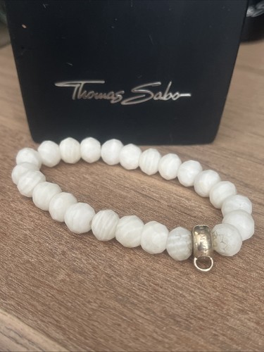Thomas sabo white agate - white,