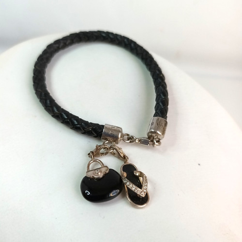 Thomas sabo black braided - sabo,