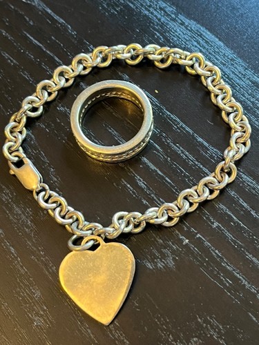Vintage chunky sterling silver - vintage,