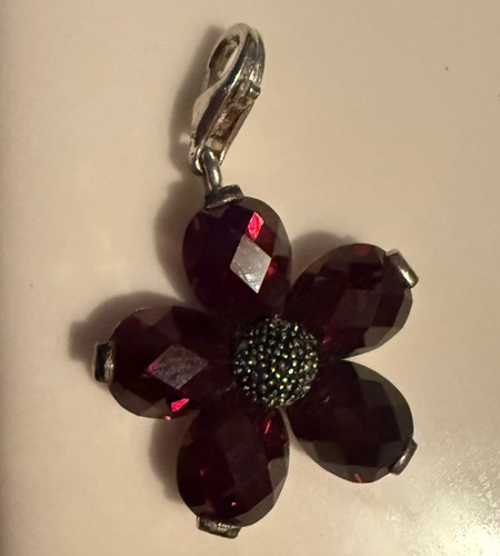 Thomas sabo red faceted - red, flower