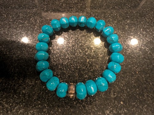 Turquoise and sterling silver - and,